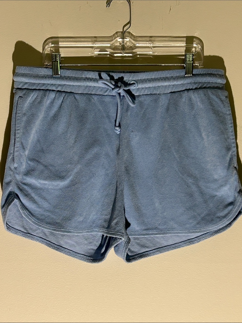 J CREW Light Blue Women’s Terry Cloth Lounge Shorts